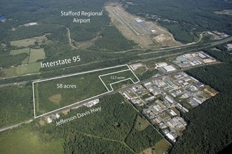 30 Blackjack Rd, Fredericksburg, VA - VUE AÉRIENNE  vue de carte