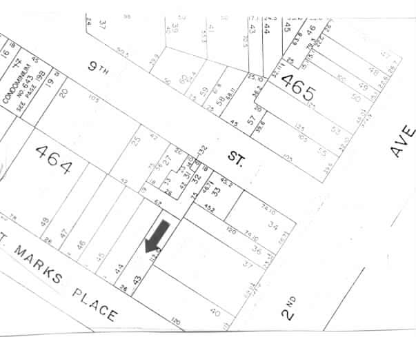 33 Saint Marks Pl, New York, NY à louer - Plan cadastral – Image 2 sur 12