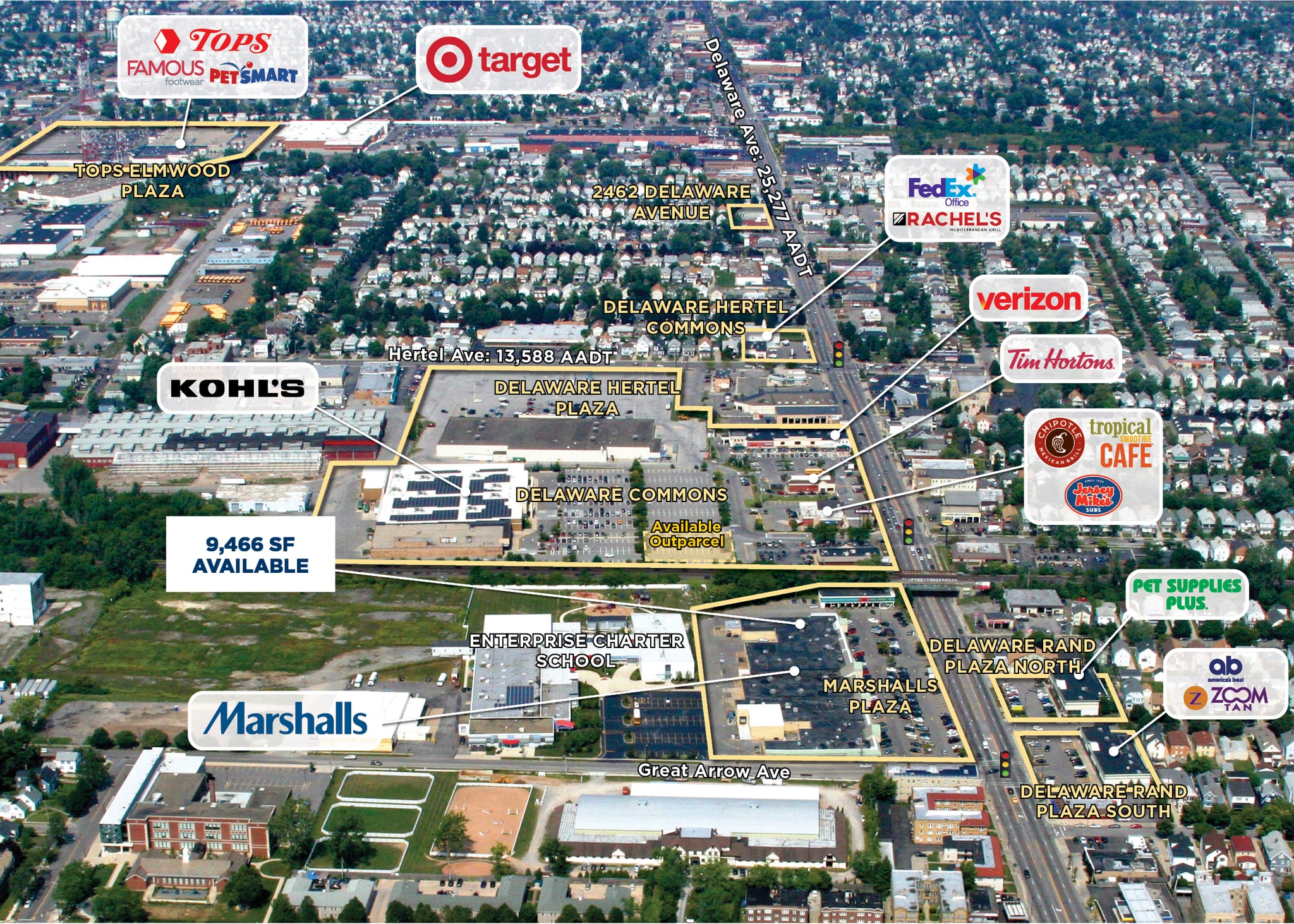 2150 Delaware Ave, Buffalo, NY à louer Photo de l’immeuble– Image 1 sur 1