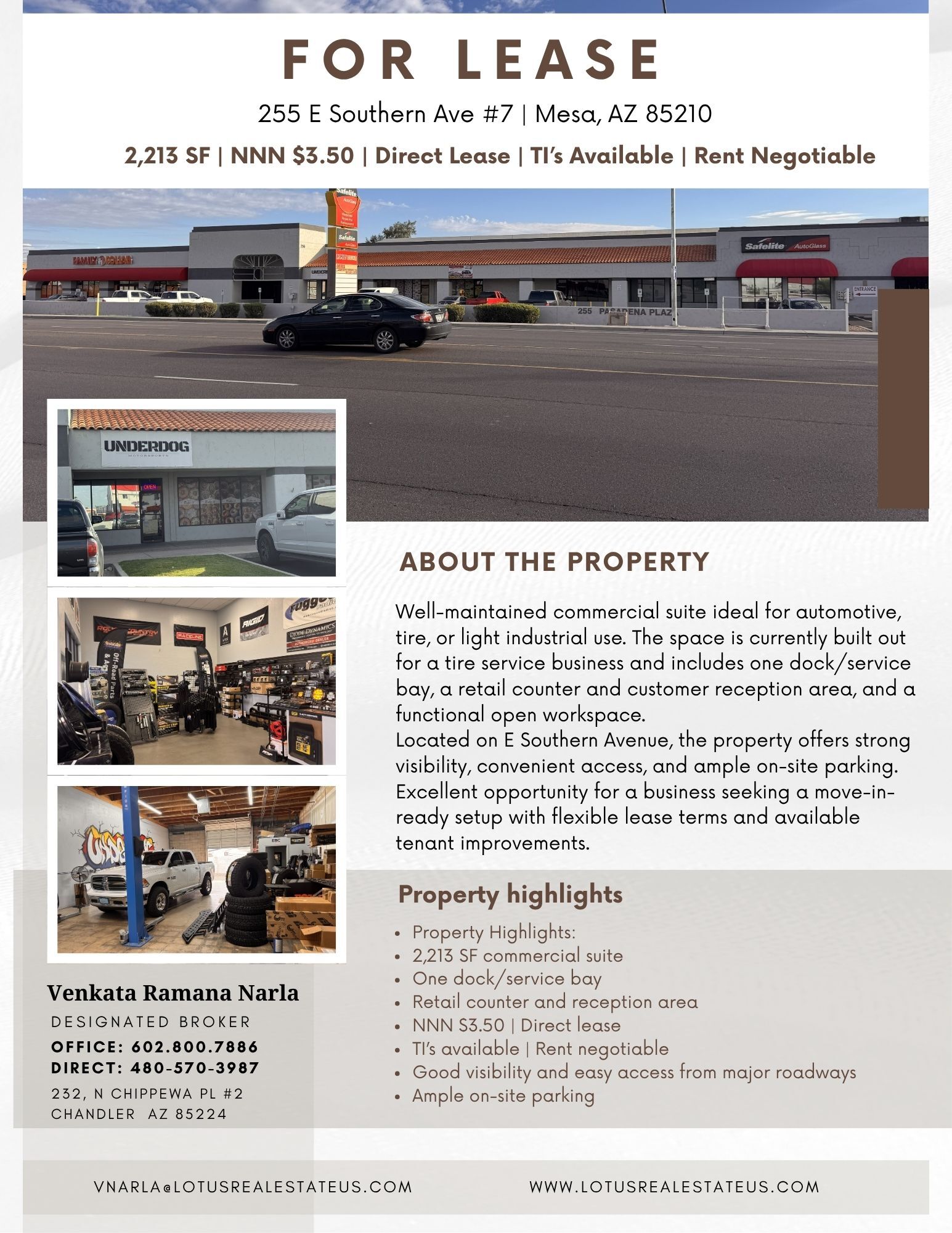 255 E Southern Ave, Mesa, AZ à louer Photo intérieure– Image 1 sur 1