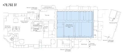 2581 Junction Ave, San Jose, CA à louer Plan d’étage– Image 1 sur 1