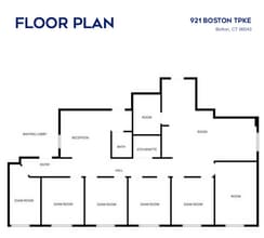 921 Boston Tpke, Bolton, CT à louer Plan d’étage– Image 1 sur 1