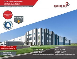 Plus de détails pour Commerce Parkway, Franklin, IN - Industriel/Logistique à louer