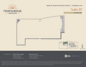 1601 W Fountainhead Pky, Tempe, AZ à louer Plan d’étage– Image 1 sur 1