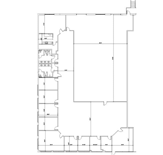245 Hembree Park Dr, Roswell, GA à louer - Plan d’étage – Image 2 sur 4