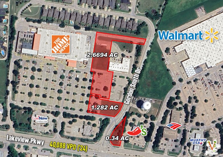 NWQ of Highway 66 & Gordon Smith Drive, Rowlett, TX à vendre Photo de l’immeuble– Image 1 sur 3