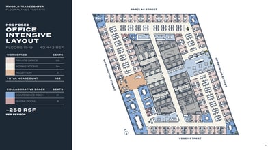 7 World Trade Center, New York, NY à louer Plan d’étage– Image 1 sur 3