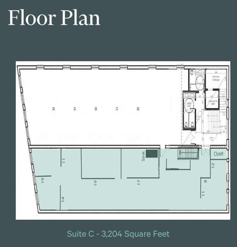 463 King St, Charleston, SC à louer Plan d’étage– Image 1 sur 1