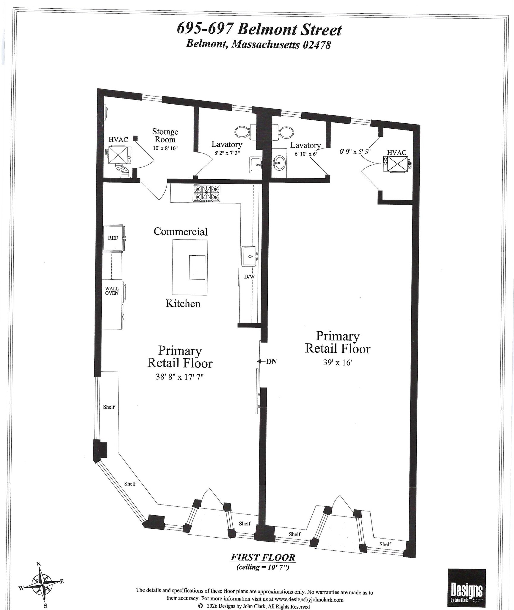 689-697 Belmont St, Belmont, MA à louer Photo principale– Image 1 sur 2