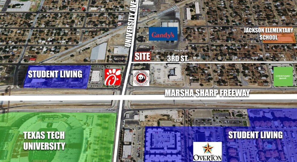 2420 3rd Street, Lubbock, TX à louer - Photo de l’immeuble – Image 2 sur 3