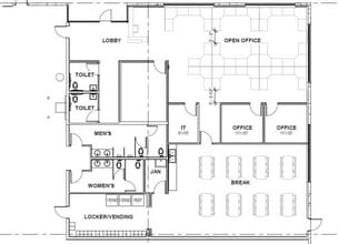 4251 NE 185th Dr, Portland, OR à louer Plan d’étage– Image 2 sur 5