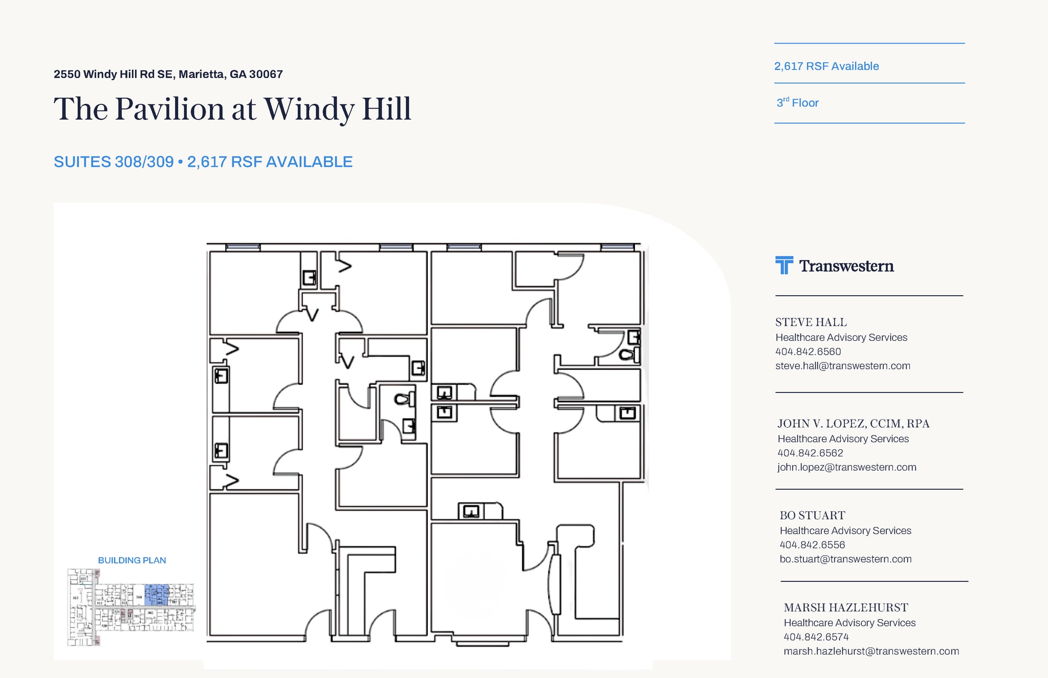 2550 Windy Hill Rd SE, Marietta, GA à louer Plan d’étage– Image 1 sur 1