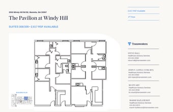 2550 Windy Hill Rd SE, Marietta, GA à louer Plan d’étage– Image 1 sur 1