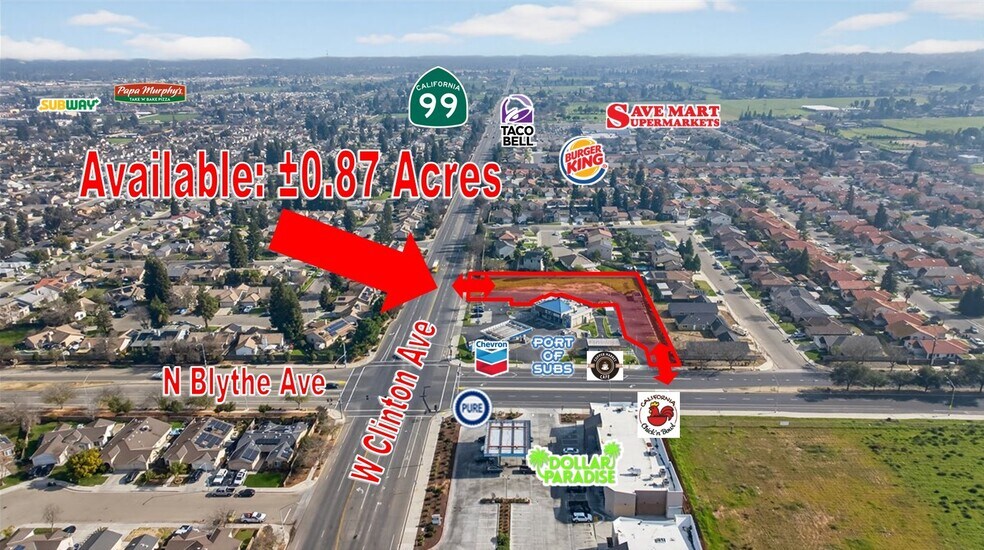 4335 Clinton ave, Fresno, CA à vendre - Photo de l’immeuble – Image 1 sur 8