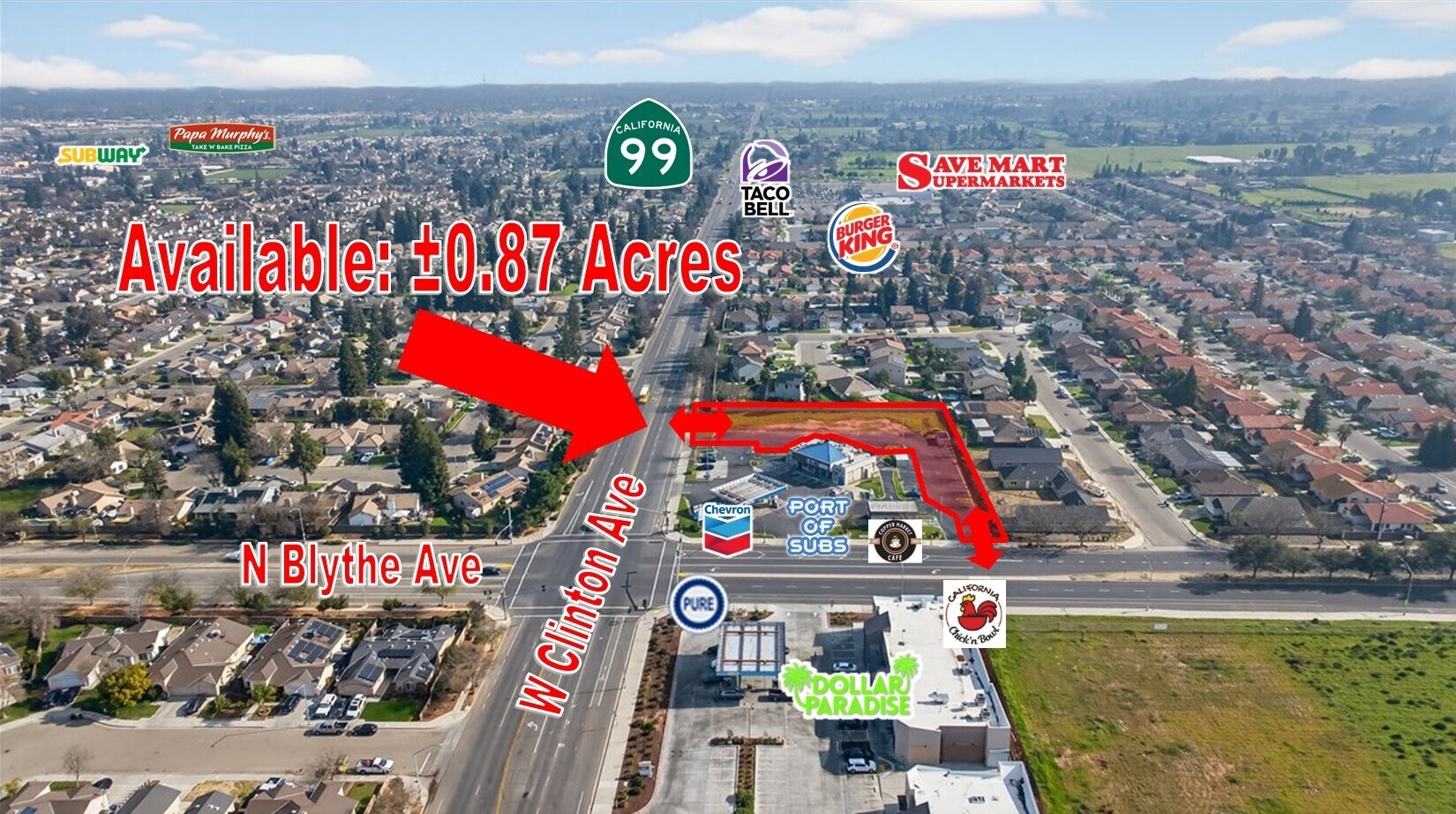 4335 Clinton ave, Fresno, CA à vendre Photo de l’immeuble– Image 1 sur 9