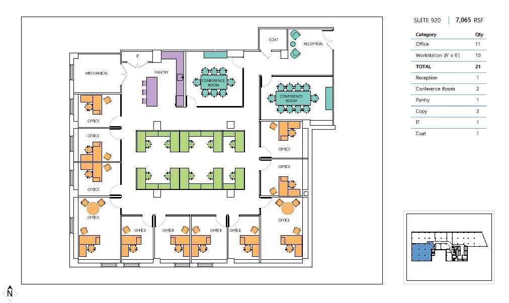 250 W 57th St, New York, NY à louer Plan d’étage– Image 1 sur 12