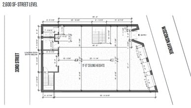 1634 Wisconsin Ave NW, Washington, DC à vendre Plan d’étage– Image 1 sur 1