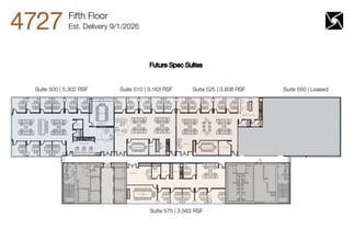 4747 Executive Dr, San Diego, CA à louer Plan d’étage– Image 1 sur 2