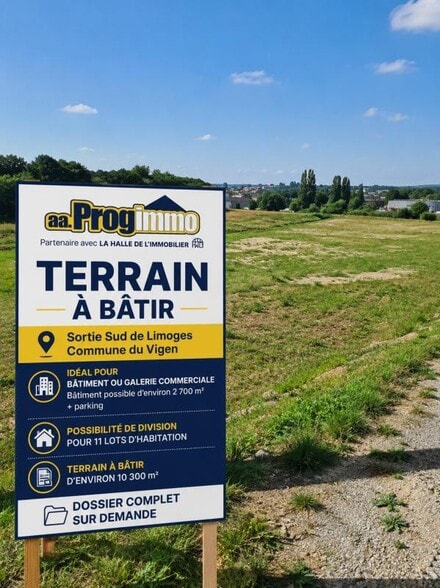Terrain dans Le Vigen à vendre - Plan de site – Image 1 sur 1