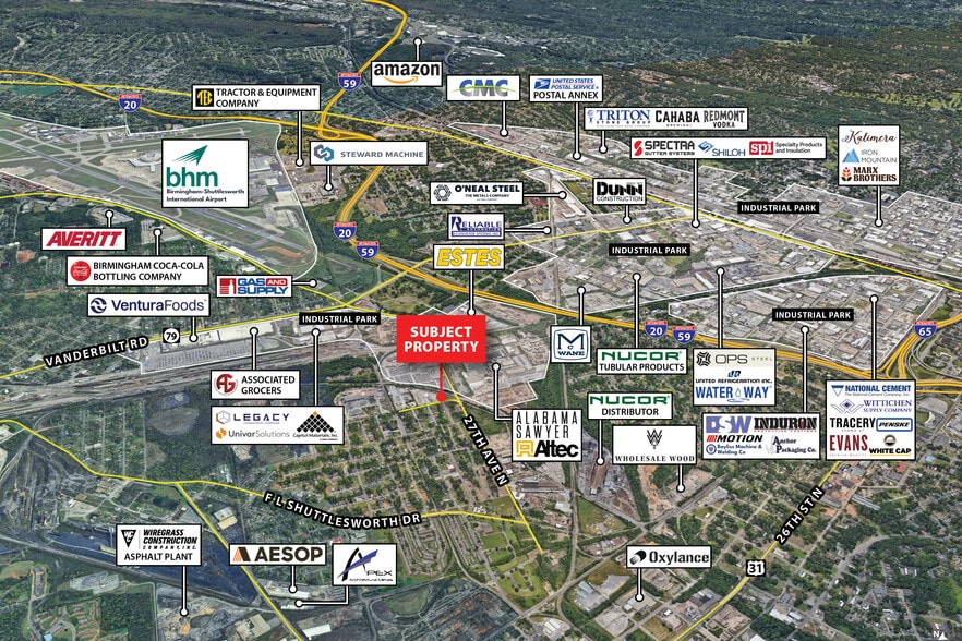 3500 27th Ave N, Birmingham, AL à vendre - Aérien – Image 2 sur 7