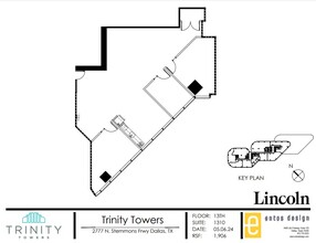 2777 N Stemmons Fwy, Dallas, TX à louer Plan d’étage– Image 1 sur 1