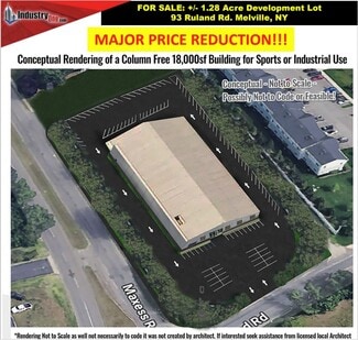 Plus de détails pour 93 Ruland Rd, Melville, NY - Terrain à vendre