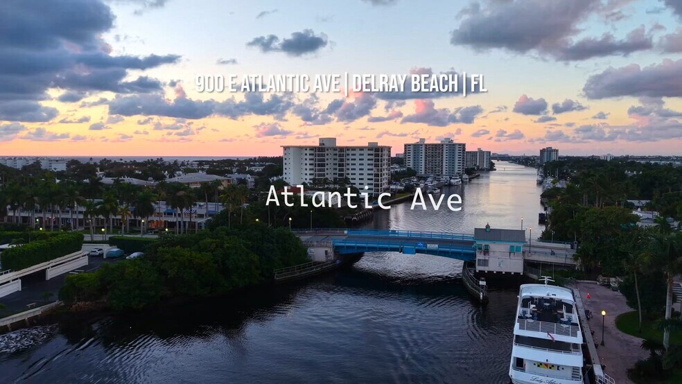 900 E Atlantic Ave, Delray Beach, FL à louer - Vidéo sur l’annonce professionnelle – Image 2 sur 2