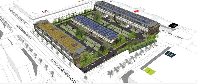 Bureau dans Fresnes à louer - Photo de l’immeuble – Image 2 sur 8