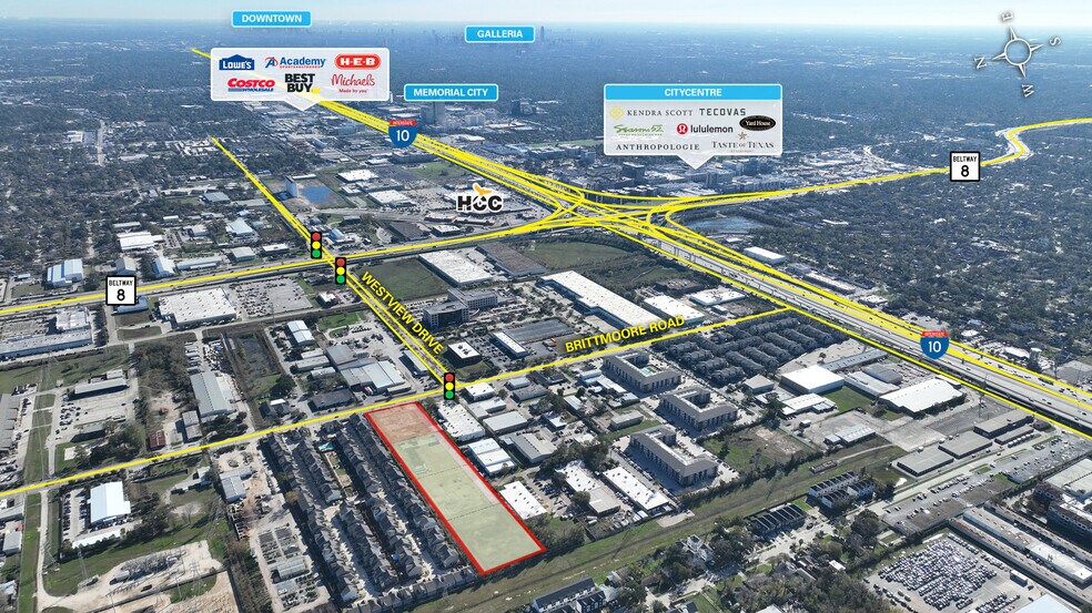 1213 Brittmoore Rd, Houston, TX à vendre - Photo de l’immeuble – Image 3 sur 5