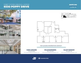 9330 Poppy Dr, Dallas, TX à louer Plan d’étage– Image 1 sur 1