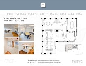1155 15th St NW, Washington, DC à louer Plan d’étage– Image 1 sur 1