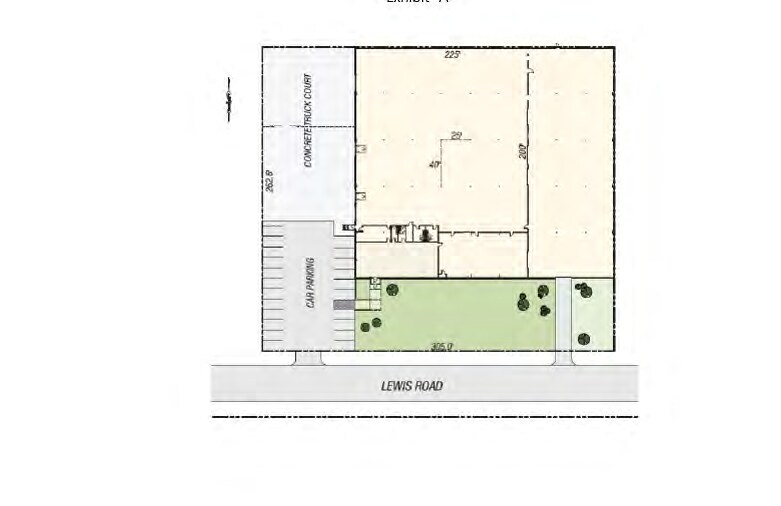 4801 Lewis Rd, Stone Mountain, GA à louer Plan de site– Image 1 sur 1