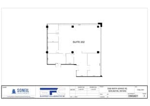 5500 N Service Rd, Burlington, ON à louer Plan de site– Image 1 sur 15
