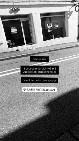 Local commercial dans Quimper à louer - Photo de l’immeuble – Image 1 sur 8