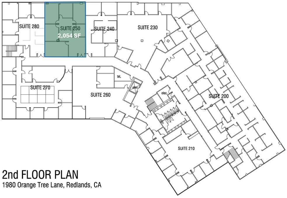 1980 Orange Tree Ln, Redlands, CA à louer Plan d’étage– Image 1 sur 1