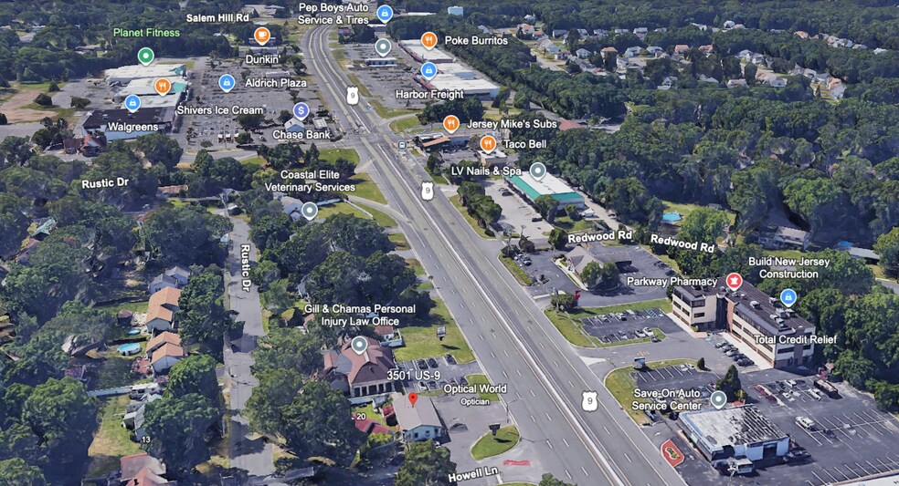 3501 Route 9 N, Howell, NJ à louer - Photo de l’immeuble – Image 3 sur 6