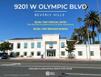 Plus de détails pour 9201 W Olympic Blvd, Beverly Hills, CA - Bureau à louer