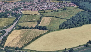 Hurst Ln, Hindlip, WOR - Vue aérienne vue de carte