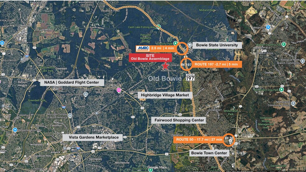 13005-13009 9th St, Bowie, MD à vendre - Aérien – Image 2 sur 7