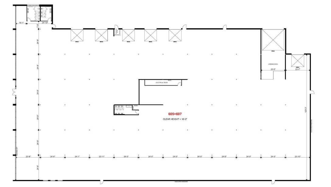 605-607 Rue Deslauriers, Saint-Laurent, QC à louer Plan d’étage– Image 1 sur 1