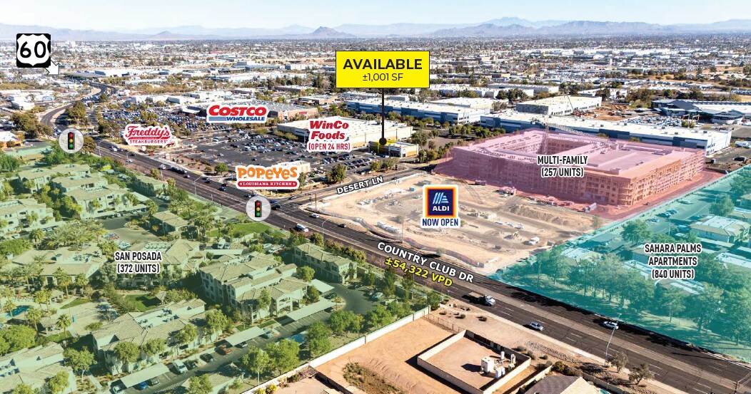Country Club Dr & Baseline Rd SSEC, Gilbert, AZ à louer Photo de l’immeuble– Image 1 sur 6