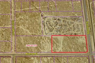 Plus de détails pour Avenue G, Lancaster, CA - Terrain à vendre