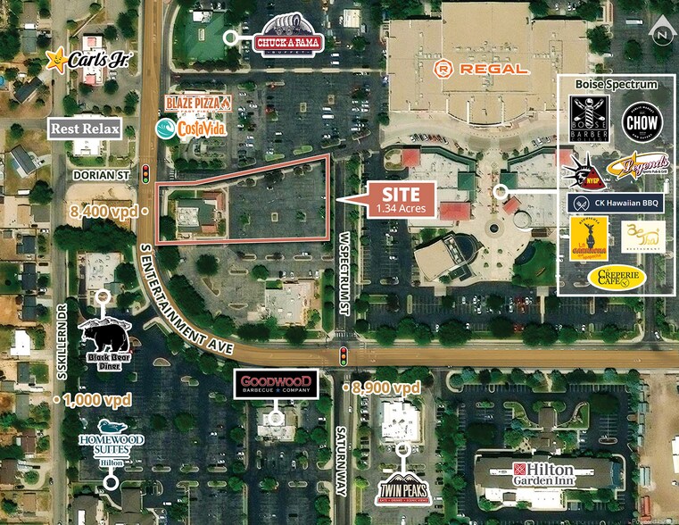 1700 S Entertainment Ave, Boise, ID à vendre - Photo de l’immeuble – Image 2 sur 5