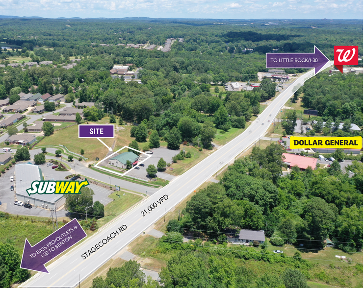 9222 Stagecoach Rd, Little Rock, AR à vendre - Photo de l’immeuble – Image 3 sur 4