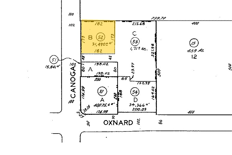 6040 Canoga Ave, Woodland Hills, CA à louer - Plan cadastral – Image 2 sur 20