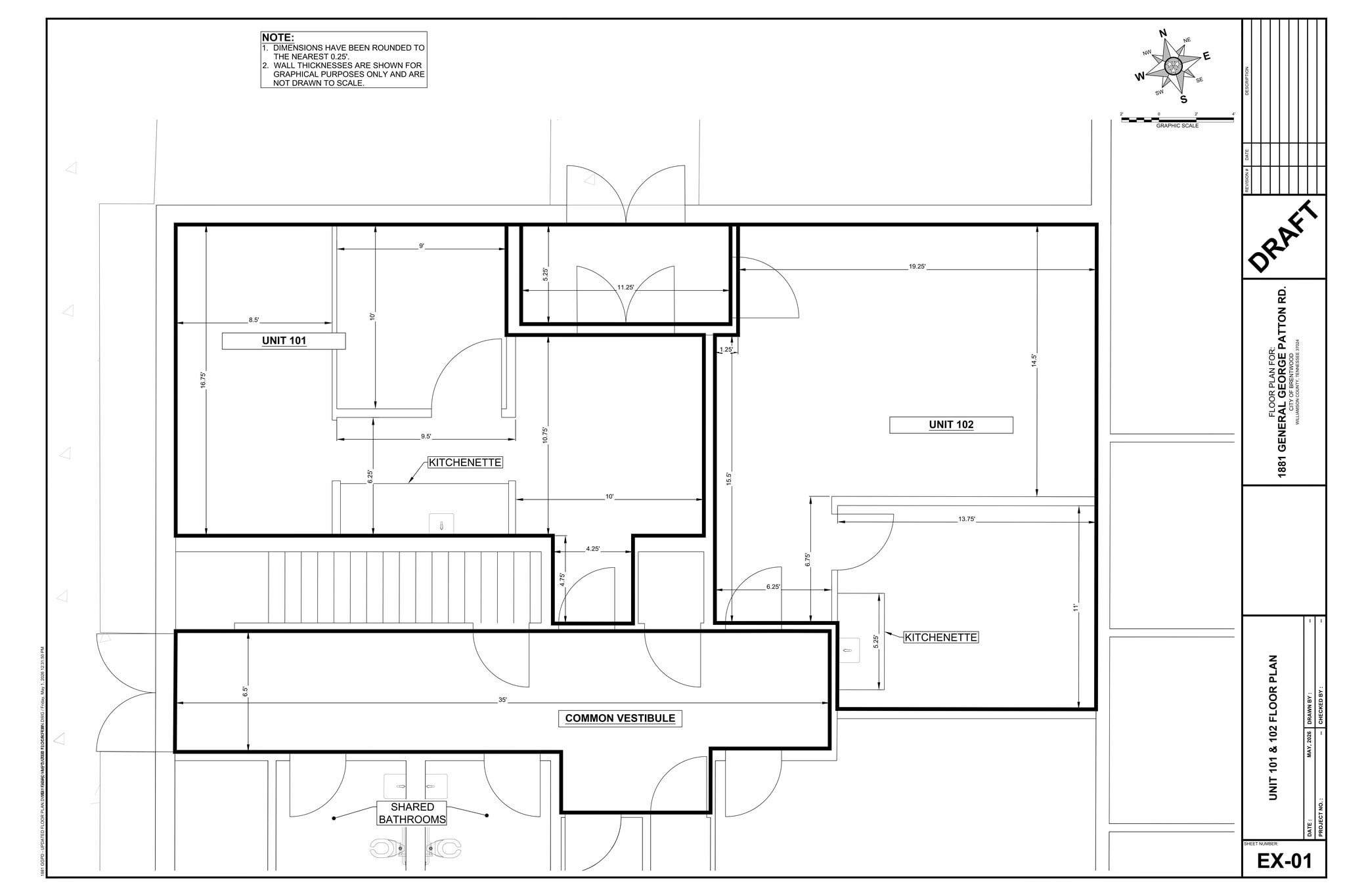 1881 General George Patton Dr, Franklin, TN à louer Plan de site– Image 1 sur 1