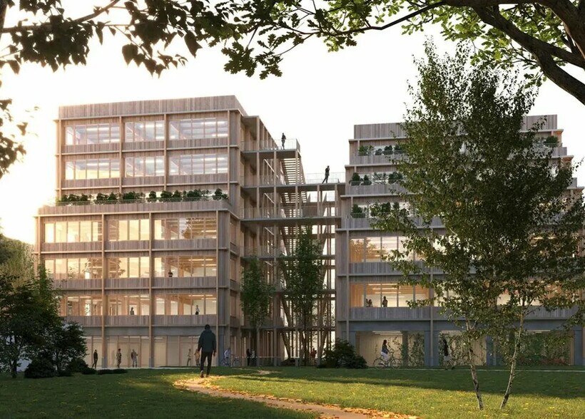 Bureau dans Strasbourg à louer - Photo de l’immeuble – Image 1 sur 5