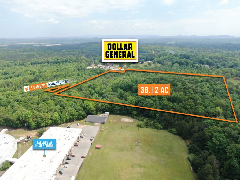 Adj. to 20 Mountain View Rd, Talladega, AL à vendre - Photo de l’immeuble – Image 3 sur 5