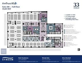 33 N Dearborn St, Chicago, IL à louer Plan d’étage– Image 1 sur 1