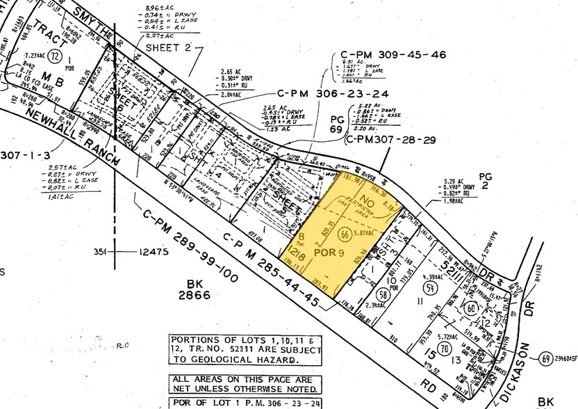 27875 Smyth Dr, Santa Clarita, CA à louer - Plan cadastral – Image 3 sur 11